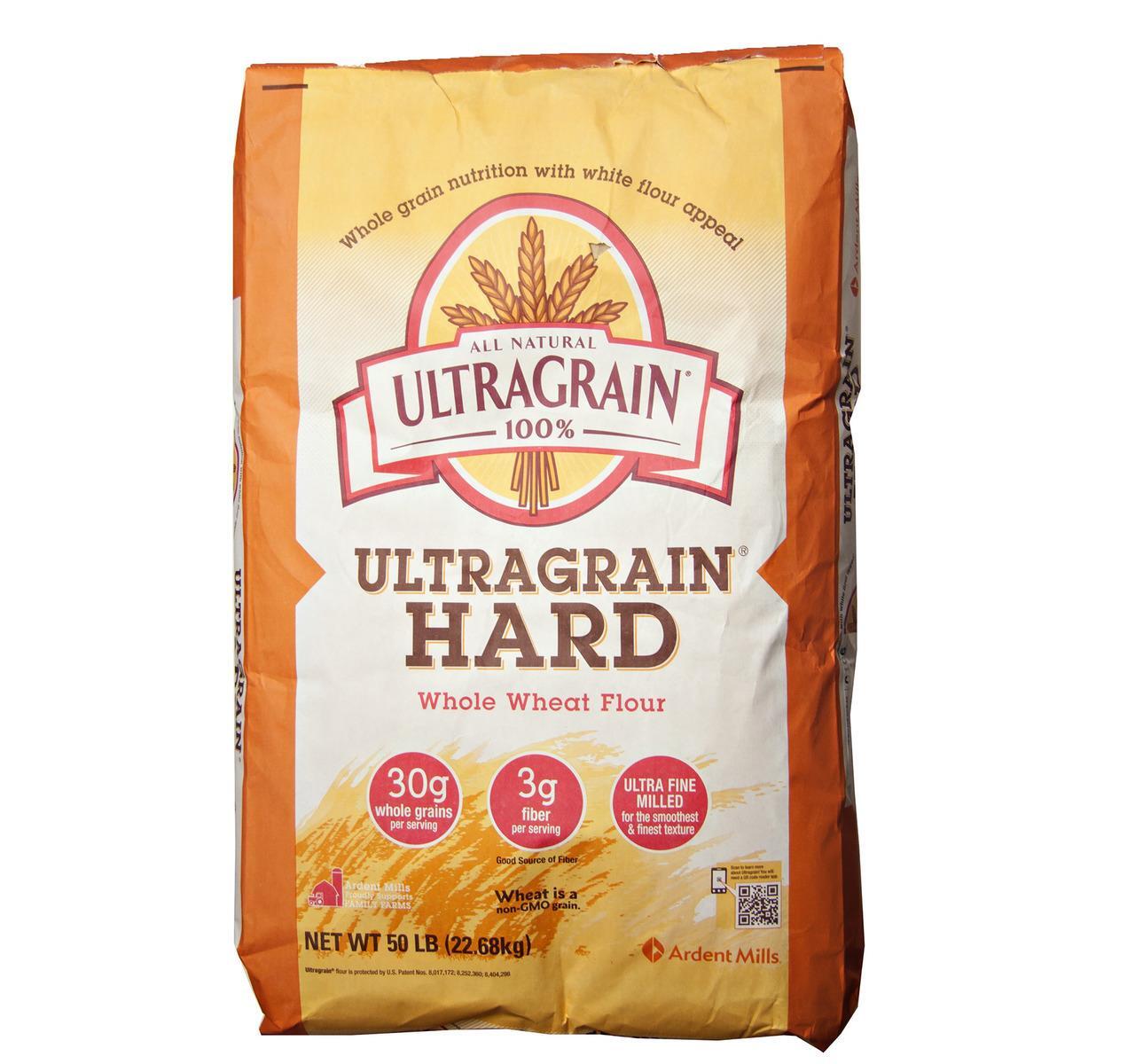 Ultragrain white whole wheat flour 50lb sugar creek country store